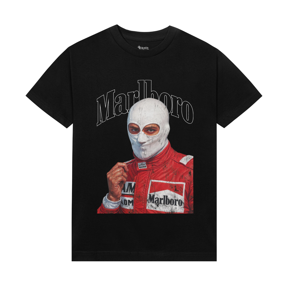 Red & White Racing Driver