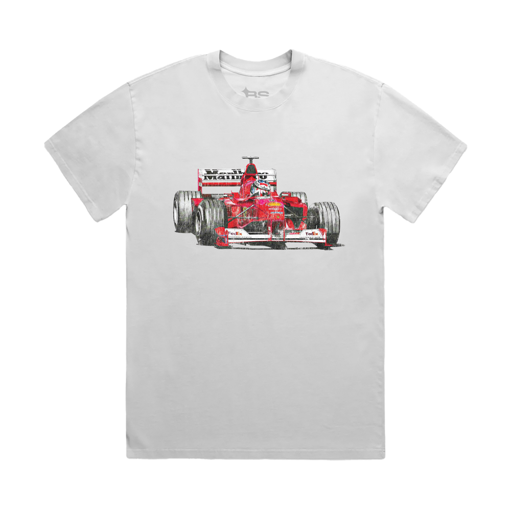 Red & White Ferrari Racing