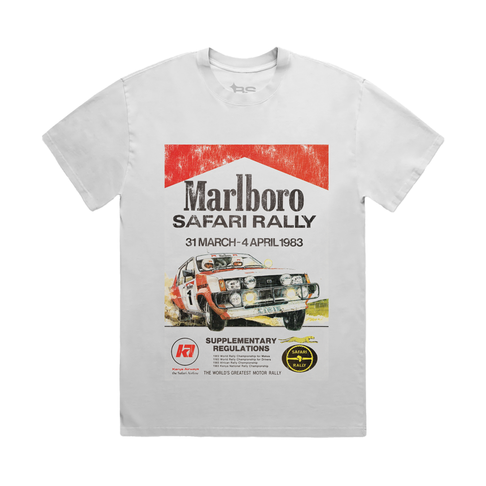 Red & White Safari Rally 1983