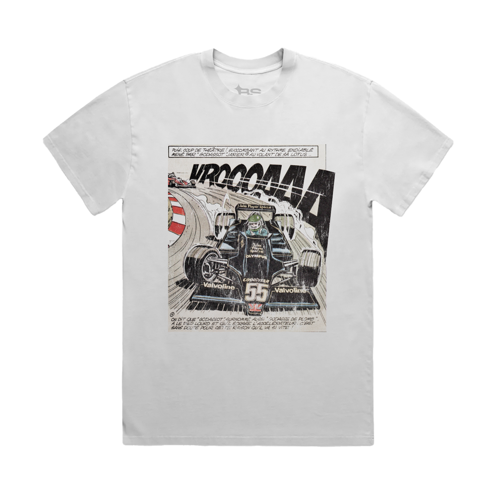 Black Gold F1 Livery Comic T-Shirt