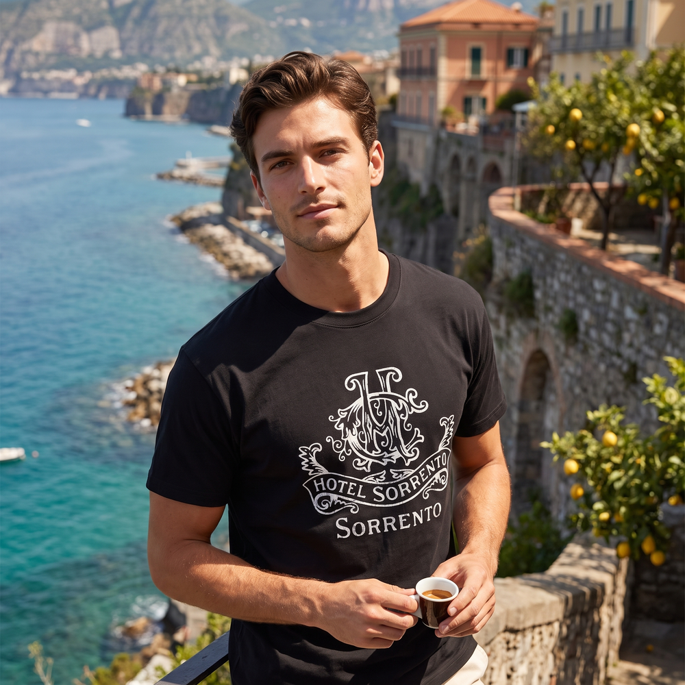 Hotel Sorrento Crest T-Shirt - lifestyle photo