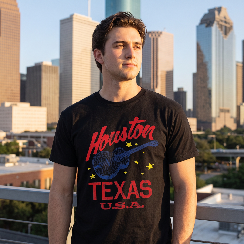 Houston Texas T-Shirt - lifestyle photo