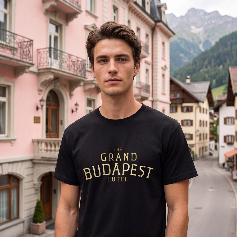 The Grand Budapest Hotel T-Shirt - lifestyle photo