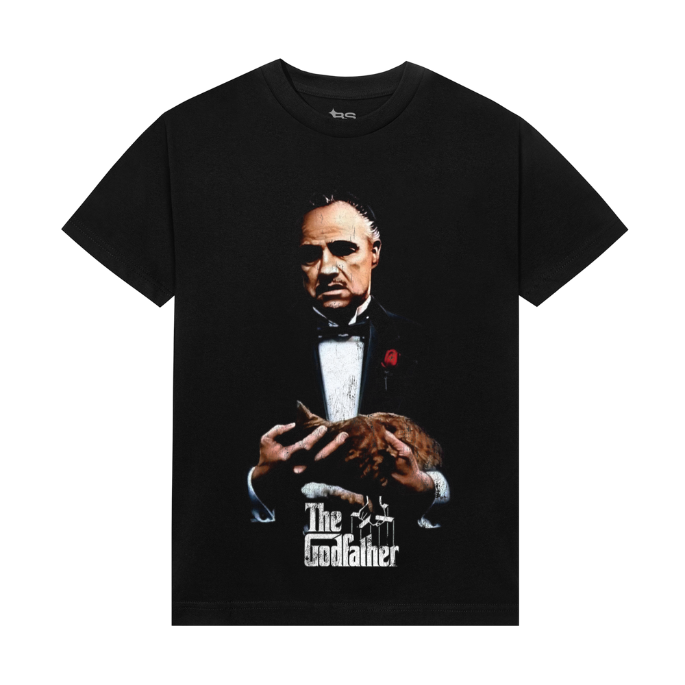 Don Corleone Cat Scene T-Shirt