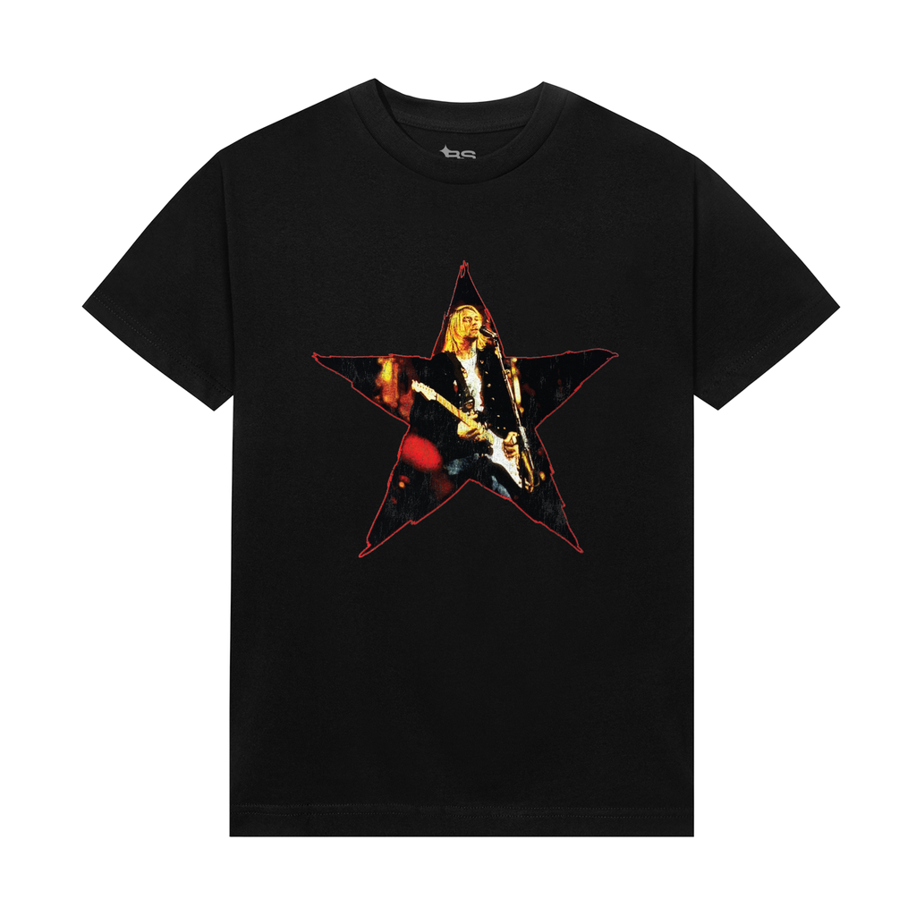 Nirvana Kurt Cobain Star T-Shirt
