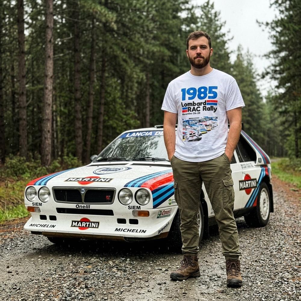 Lombard RAC Rally 1985 - lifestyle photo