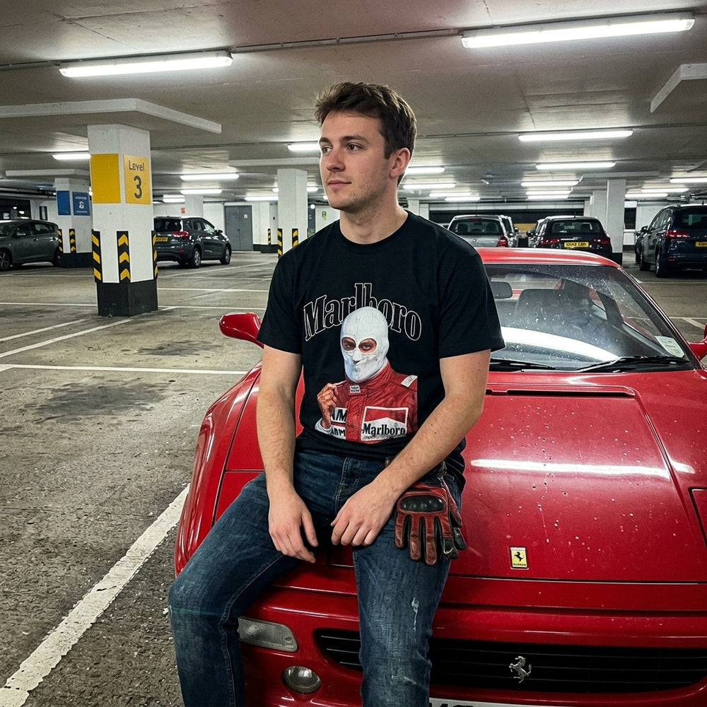 Red White Racing Driver - lifestyle photo