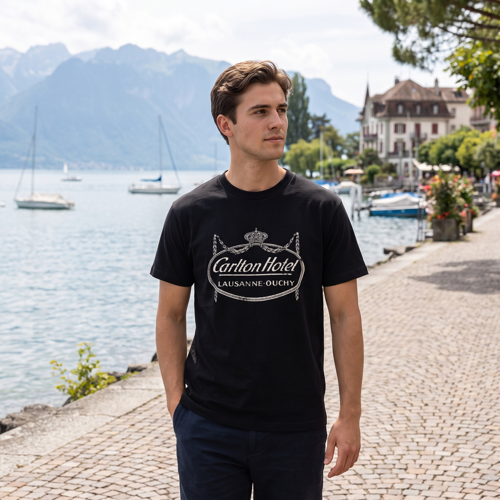Carlton Hotel Lausanne T-Shirt - lifestyle photo