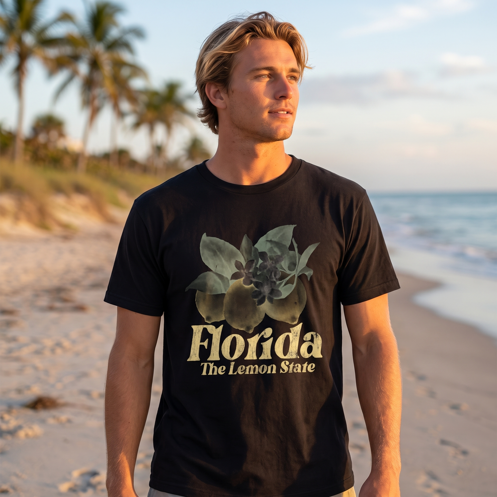 Florida Lemon State T-Shirt - lifestyle photo