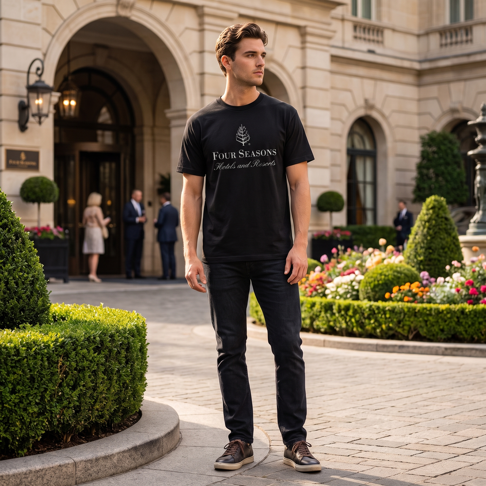 Four Seasons Hotels T-Shirt - lifestyle photo
