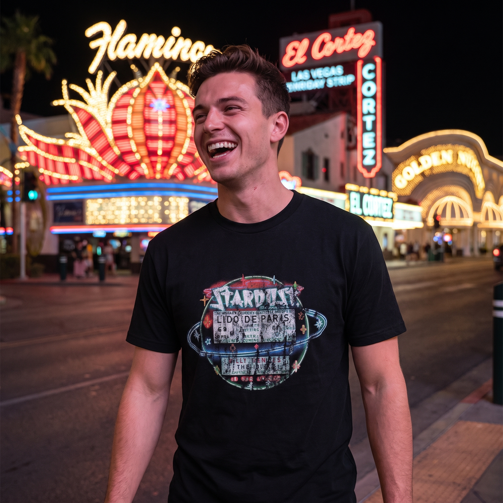 Stardust Las Vegas T-Shirt - lifestyle photo